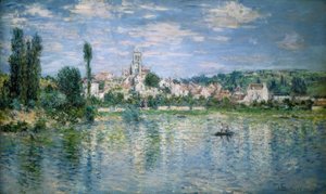 Blick auf Vétheuil, Sommer