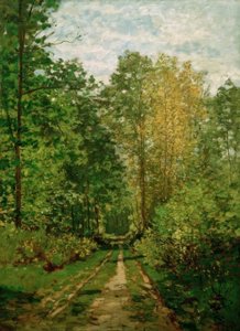 Waldweg von Claude Monet