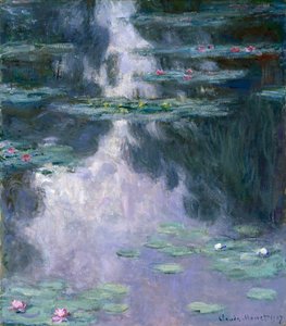 Seerosen (Nympheas) 1907 von Claude Monet