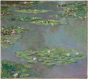 Seerosen, 1905 von Claude Monet