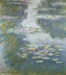 Seerosen, Nympheas, 1908 von Claude Monet