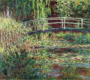 Seerosenteich, rosa Harmonie von Claude Monet
