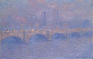 Waterloo-Brücke, Sonnenlichteffekt