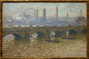 Waterloo Bridge, Grauer Himmel