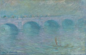 Waterloo-Brücke im Nebel von Claude Monet