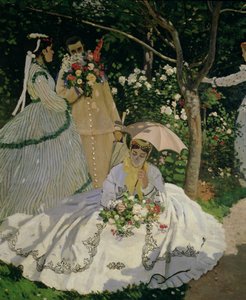 Frauen im Garten (Detail) von Claude Monet