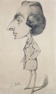 Junger Mann im Stil eines Romantikers, 1857