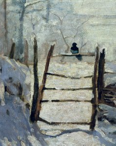 Die Elster, 1868-1869 von Claude Monet