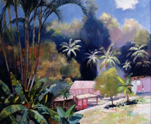 Tropischer Wald, Martinique