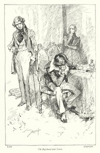 Illustration zu Disraelis Coningsby (Litho) von Claude Shepperson