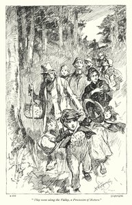 Illustration zu Disraelis Coningsby von Claude Shepperson