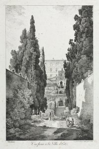 Ansicht der Villa d