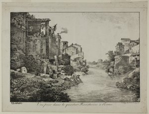 Ansicht im Trastevere-Viertel, Rom