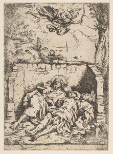 Tod von St. Peter und St. Paul, 17. Jahrhundert von Claude Vignon