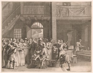 Die Verlobung, Tafel 14 aus Pastorales