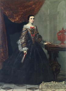 Porträt von Teresa Francisca Mudarra y Herrera, um 1620