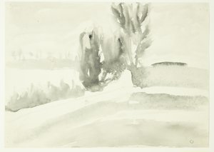 Landschaft mit Bäumen