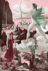 Illustration für die Ilias von Homer von Clement Goutier
