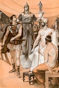 Illustration für die Ilias von Homer von Clement Goutier