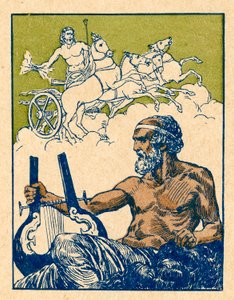 Illustration für die Ilias von Homer von Clement Goutier