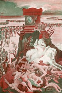 Illustration für die Ilias von Homer von Clement Goutier
