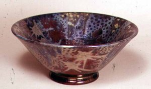 Schale mit Lüster-Dekoration, 1890