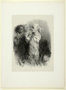 Ein Gentleman und zwei Begleiter von Célestin Nanteuil