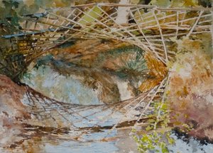 Der Eisvogelbrücke - Herbstfarben