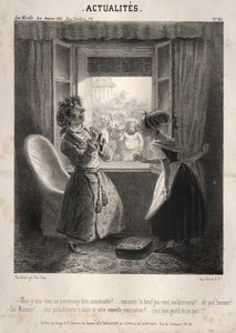 Actualités: ---Mais je suis donc un personnage bien considerable, 1841 von Clémente Pruche