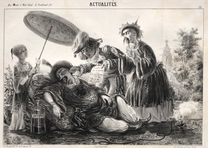 Actualités: --Dites donc! dites donc! celeste Empereur...., 1841