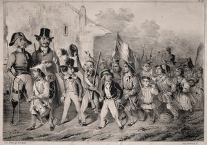 Aktualitäten: Gut! Die Kinder wollen auch! Wenn man von Krieg spricht! Wie alles Feuer fängt! ... Man sieht, dass es eine einheimische Pflanze ist!... Das verspricht!!