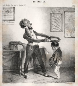 Actualités: Die Preisverteilungen, 1841 von Clémente Pruche
