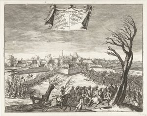 Sturm und Eroberung von Coevorden am 30. Dezember 1672 von Coenraet Decker