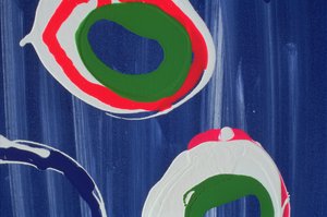 Detail (Junger fliegender Fisch VI) 1996 von Colin Booth