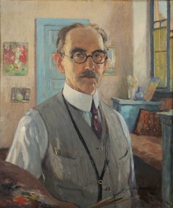 Selbstporträt von Colin Campbell Cooper