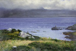 Blick von Lamlash, 1882 von Colin Hunter