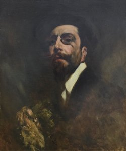 Selbstporträt von Columbano Bordalo Pinheiro