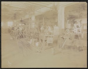 Dressler & Co. Filmstudio mit arbeitenden Menschen, New York von Company Byron