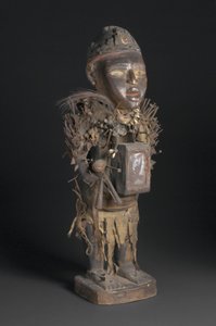 Kraftfigur von Congolese School