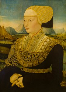 Porträt einer unbekannten Dame von Conrad (attr. to) Faber von Creuznach