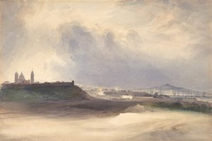 Annäherung an Montevideo, Uruguay, 1832