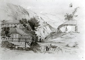Bergers Haus, Valparaiso, 1834