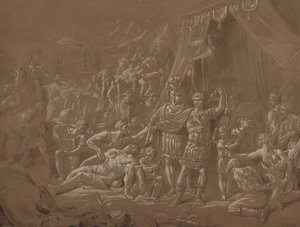 Eine Szene aus dem Leben Trajans