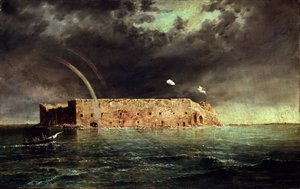 Ansicht von Fort Sumter, South Carolina, 1863 von Conrad Wise Chapman