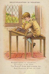 Kinderreim: Multiplikation ist Ärgernis von Constance Haslewood