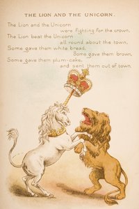 Der Löwe und das Einhorn, aus 