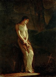 La mère infortunée - die unglückliche Mutter von Constance Marie Mayer Lamartiniere
