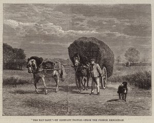 Der Heuwagen von Constant Emile Troyon