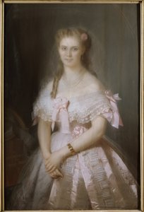 Porträt von Christine Nilsson (1843-1921), von Constant Joseph Brochart von Constant Joseph Brochart