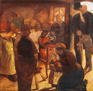 Der Fremde, von Constant Permeke (1886-1952)